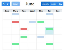 Create Scheduling apps/calendars with m-Power