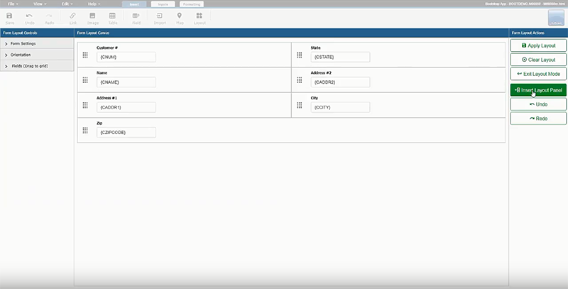 m-Power form designer