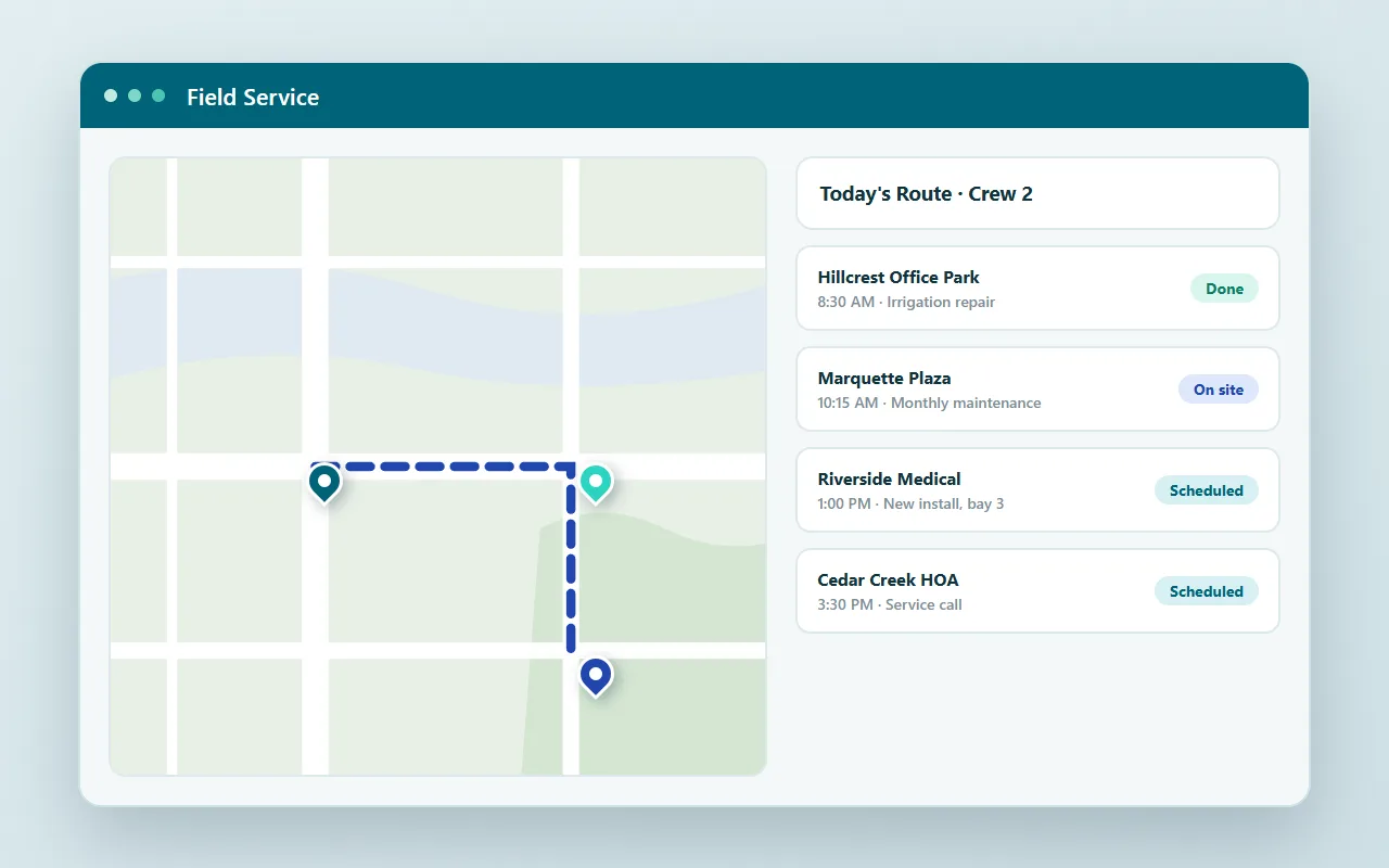 Video: building a field service management application with m-Power