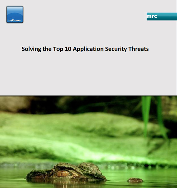 Solving the Top 10 Application Security Threats
