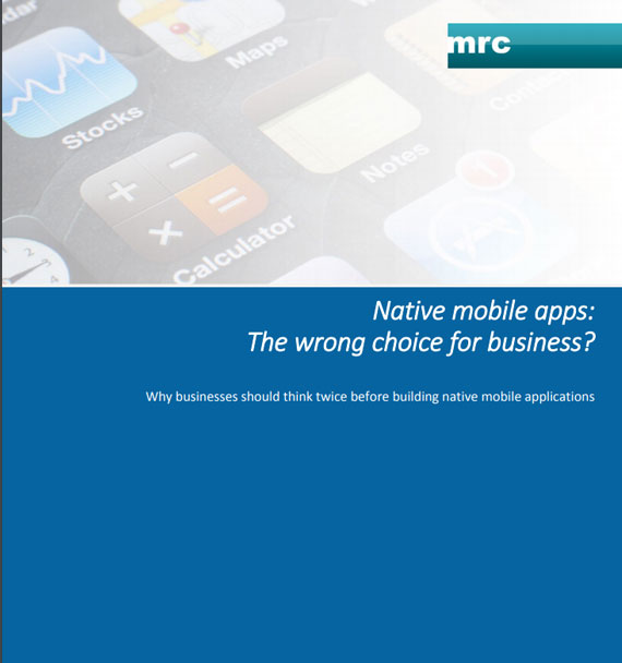 Native mobile apps: The wrong choice for business?
