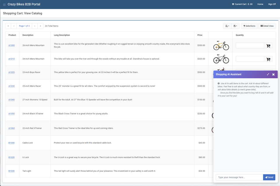AI Shopping Cart Assistant