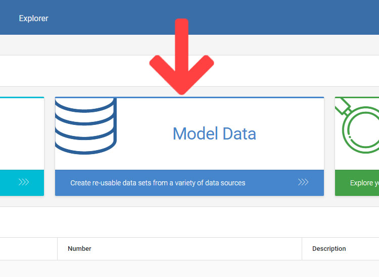 model data