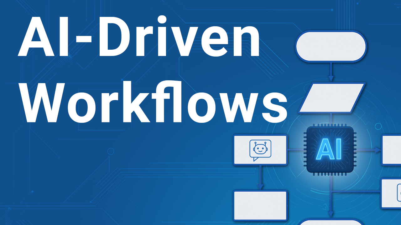 Video that demonstrates how to create an AI-Driven Workflow with m-Power