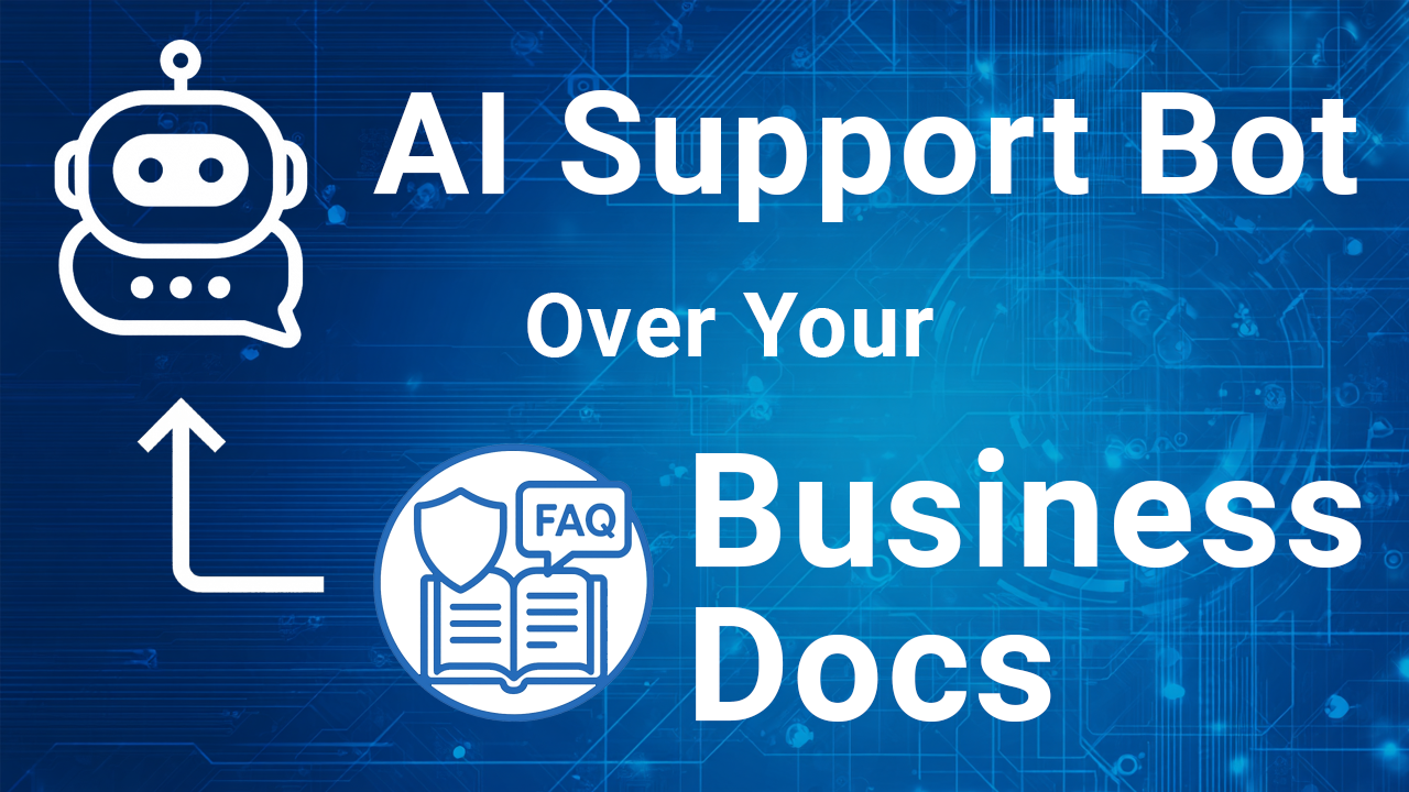 Video that demonstrates how to create an AI knowledge base and support bot with m-Power