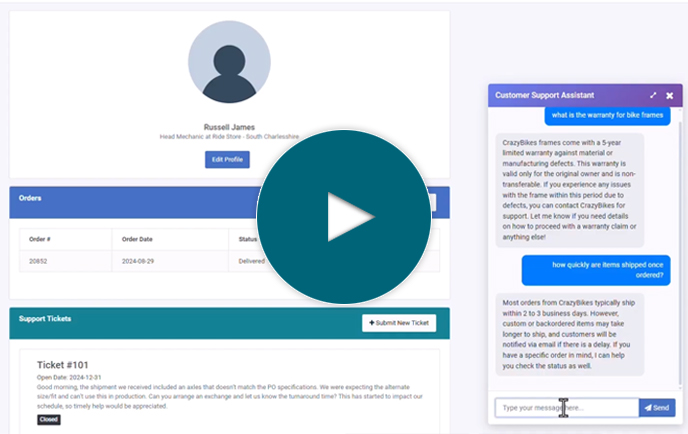 How to build an AI knowledge base and support bot in 5 minutes