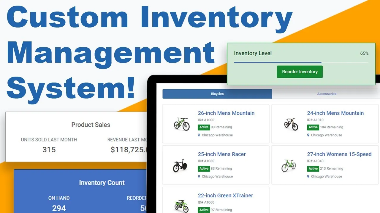 Video: build an inventory management system in 75 minutes