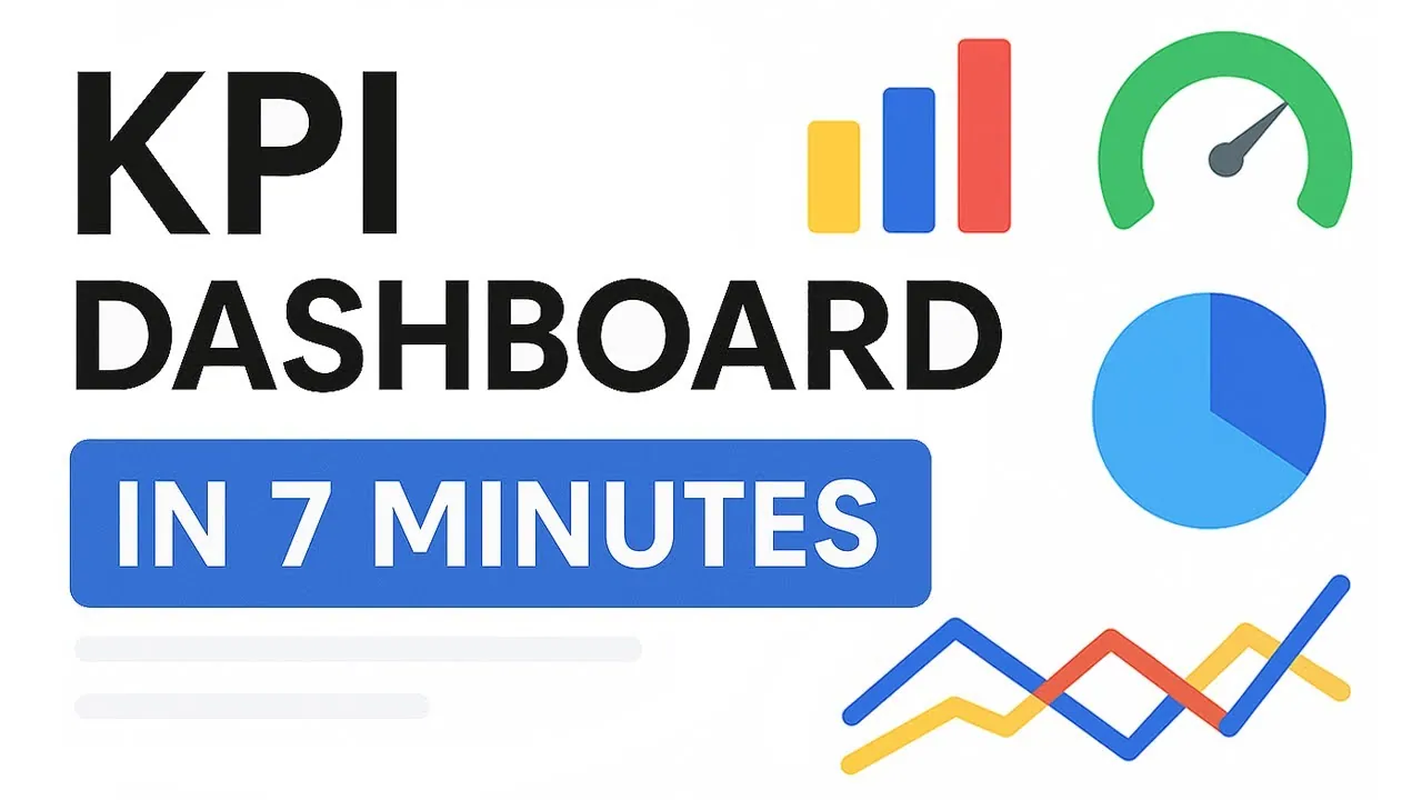 Video: create a web-based dashboard in 7 minutes