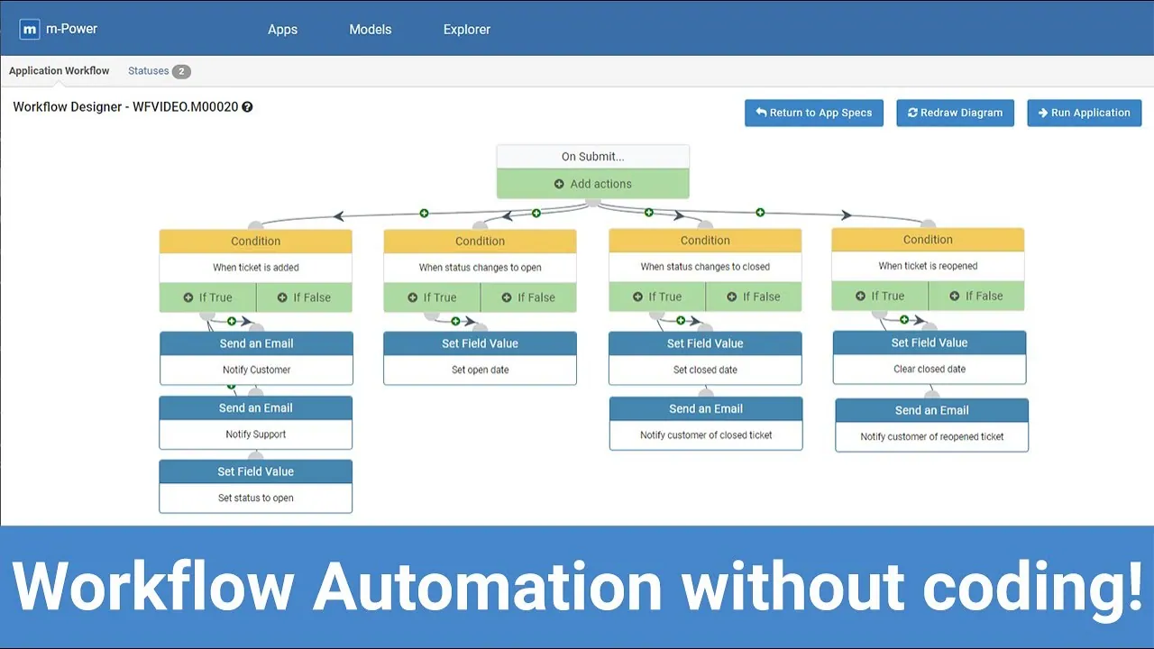 Video: Automating a workflow process with the Workflow Designer